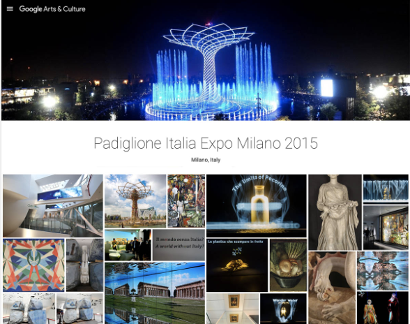 The magic of the Tree of Life and the beauty of the Italian Pavilion at Expo 2015 Milano live again on Google Arts & Culture