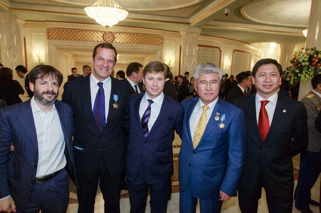 Marco Balich awarded the highest recognition of Kazakhstan