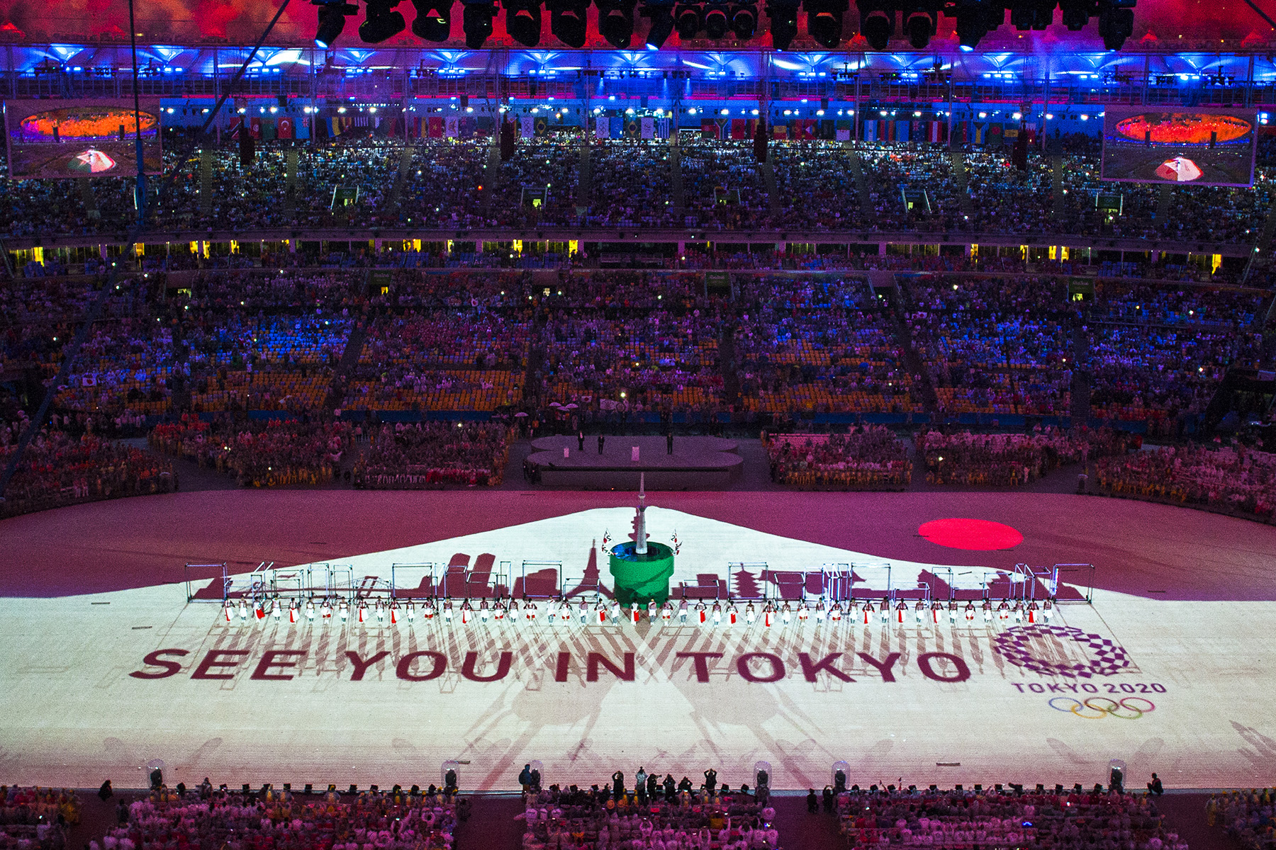 RIO 2016 | Tokyo 2020 Olympic Flag Handover - Balich Wonder Studio | Live  Entertainment Group