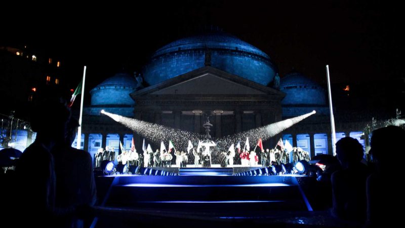 AMERICA'S CUP - Opening Ceremony: NAPLES, HISTORY - Opening Ceremonies