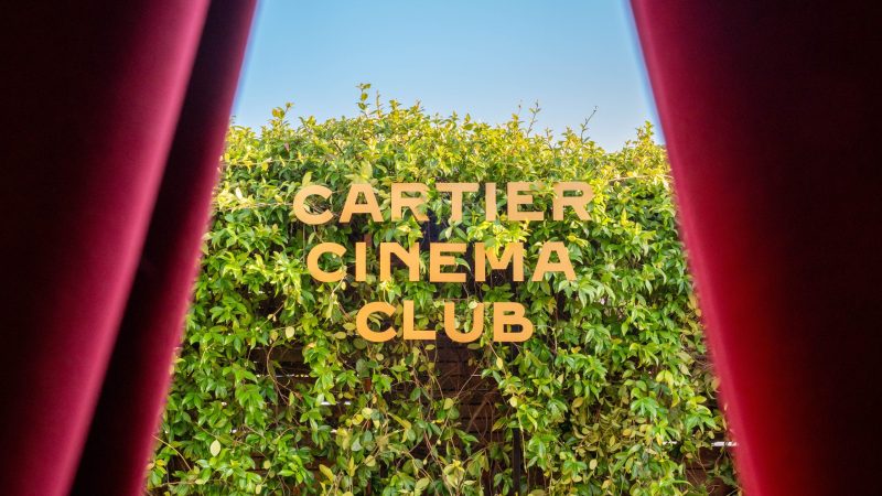 Cartier Cinema Club I Venice International Film Festival: Venice, Italy, 2026 - Brand Events