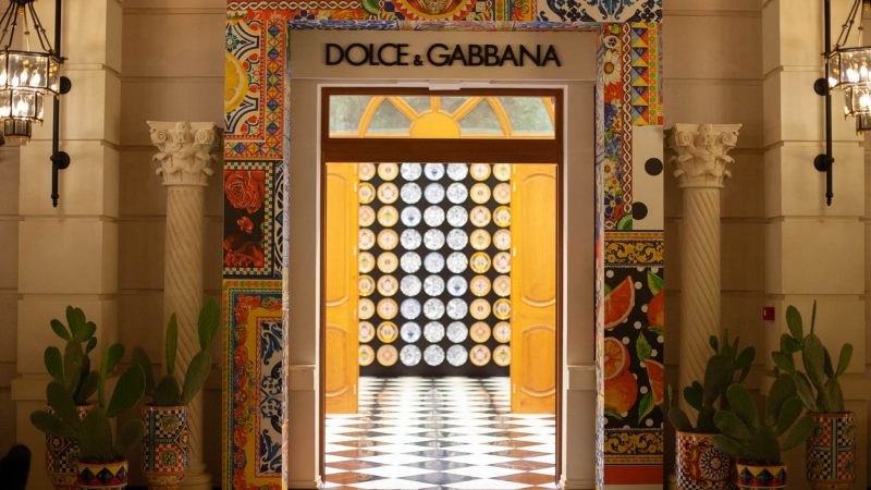 Dolce & Gabbana | Home collection | Sicily: SICILY, 2022 - Exhibitions and Installations