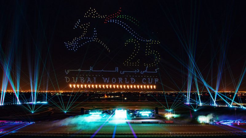 DUBAI WORLD CUP - Drone Show: DUBAI, 2021 - Opening Ceremonies